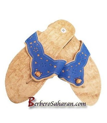 Tongs Algériennes/Marocaines en Veritable Cuir – Femmes