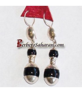 Tuareg Silver earrings from Algeria