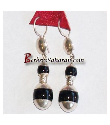 Boucles d'oreilles Touareg Algeriennes en Argent